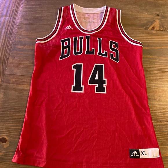 adidas Shirts & Tops Adidas Chicago Bulls Basketball Jersey New